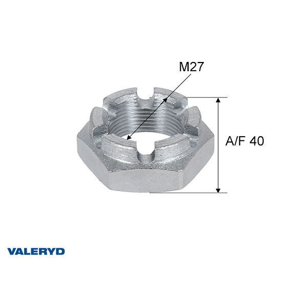 VALERYD Kronmutter M27x1,5