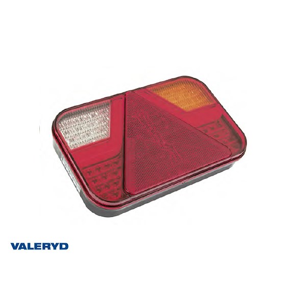 VALERYD LED Baklampa 7-funktionell med backljus hö Ajba 12V 220x138x35,5mm