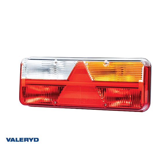 VALERYD LED Baklampa Kingpoint Hö 400x153x88mm 12-36V 6-funktionella. 2m kabel