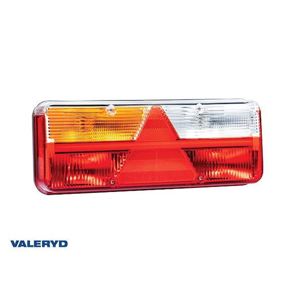 VALERYD LED Baklampa Kingpoint Vä 400x153x88mm 12-36V 6-funktionella med Skyltlykta. 2m