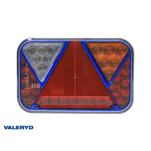 VALERYD LED Baklampa SCANDI-270 Blå Valeryd Hö 200x130x50 12V, Bajonettanslutning 5-pol 