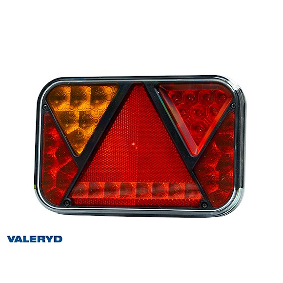 VALERYD LED Baklampa SCANDI-270 Valeryd Vä 200x130x50 12V, Bajonettanslutning 5-pol inkl