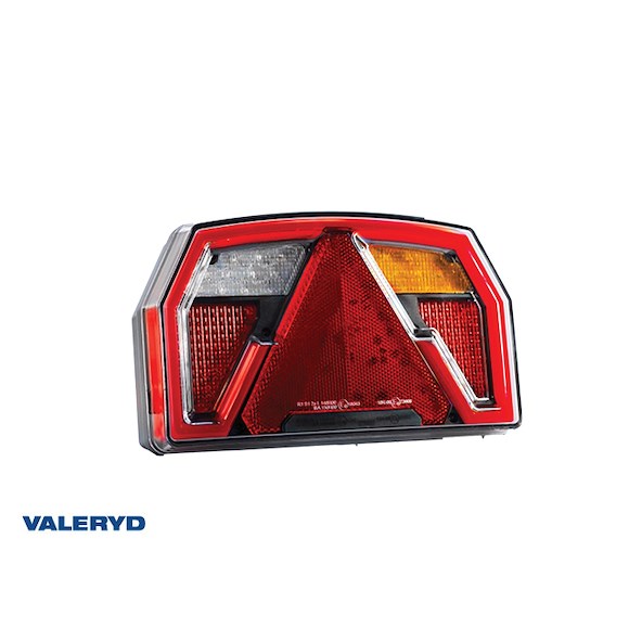 VALERYD LED Baklampa SCANDI-372 Hö 240x140 mm 12-36V Bajonettanslutning 6-pol