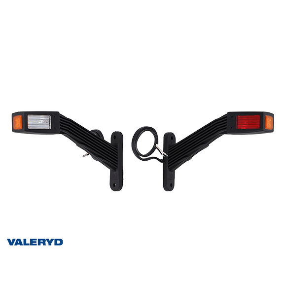 VALERYD LED Breddmarkeringslykta Fristom Hö 120x128x37.5mm 3-funktionella. 0.3m kabel