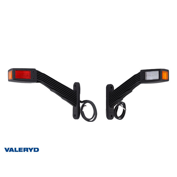 VALERYD LED Breddmarkeringslykta Fristom Vä 120x128x37.5mm 12-36V 3-funktionella. 0.3m k