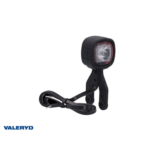 VALERYD LED Breddmarkeringslykta Fristom Vä/Hö 102x44x47.5mm 12-36V Vit/röd. 0.5m kabel