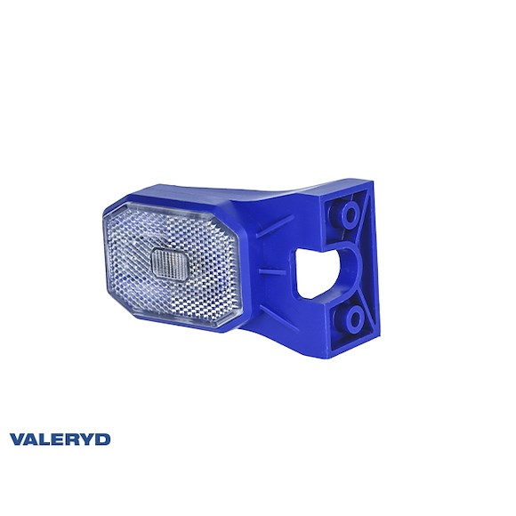 VALERYD LED Positionsljus Valeryd 100x63x46mm vit inkl. QS075 kontakt Blå hållare
