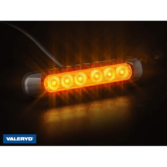 VALERYD LED Positionsljus Valeryd 2-funktionell, positionsljus/blinkers 12-36V 1m kabel