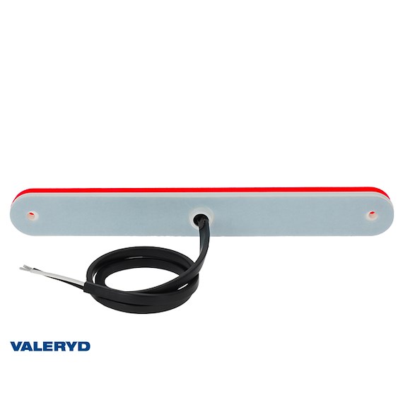 VALERYD LED Positionsljus Valeryd 225x13x28mm Röd 12-36V inkl. 0.5m Kabel