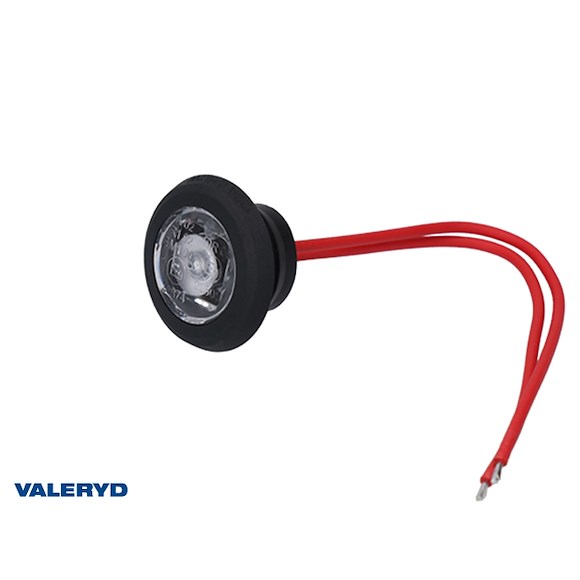 VALERYD LED Positionsljus Valeryd Ø32x17,2mm Röd 12-36V inkl. 0.15m Kabel