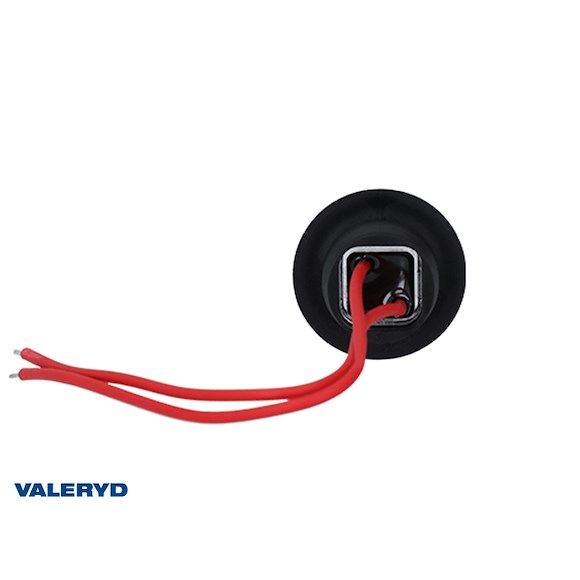 VALERYD LED Positionsljus Valeryd Ø32x17,2mm Röd 12-36V inkl. 0.15m Kabel