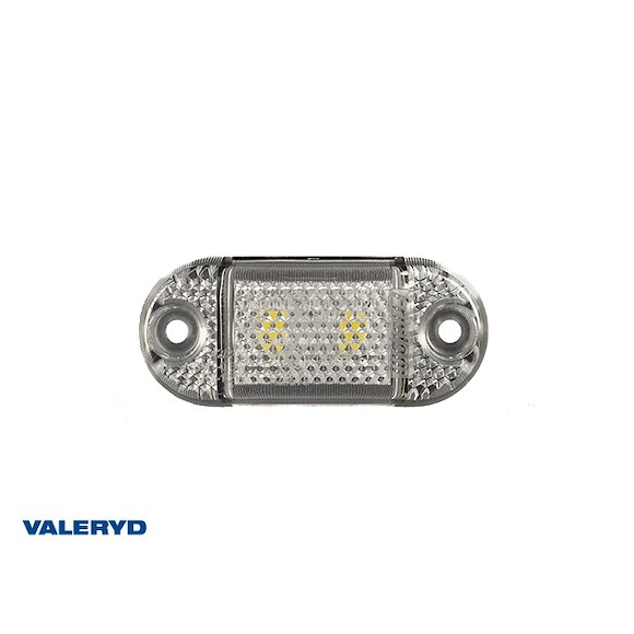 VALERYD LED Positionsljus Valeryd 65×28×18mm vit 12–36V, inkl. 150mm Kabel