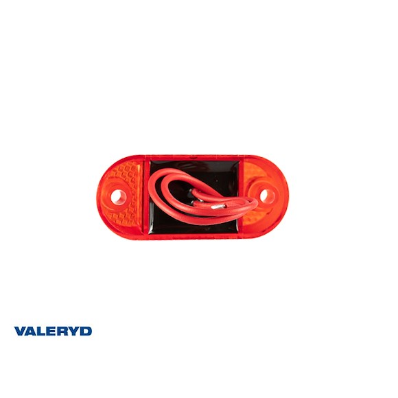 VALERYD LED Positionsljus Valeryd 65x28x18mm röd 12–36V, inkl. 150mm Kabel
