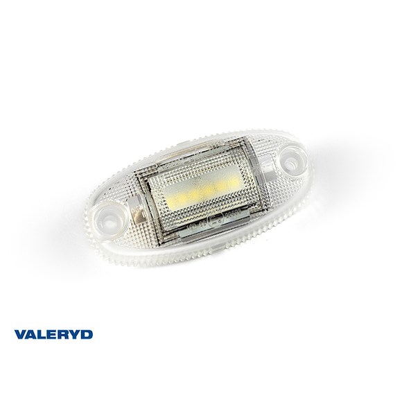 VALERYD LED Positionsljus Valeryd 73×35,6×18,6mm vit 12–36V, inkl. 150mm Kabel