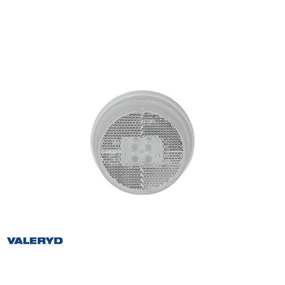 VALERYD LED Positionsljus Valeryd Ø80 Vit 12-30V inkl. Kabel