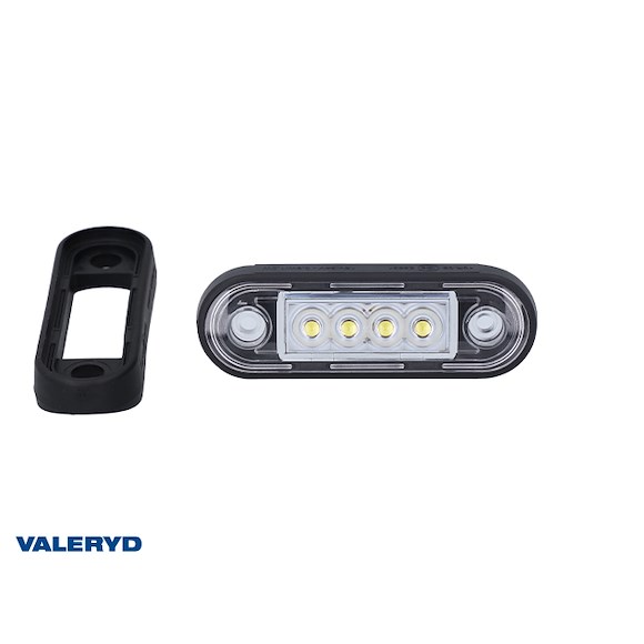 VALERYD LED Positionsljus Valeryd 84,2x27,7x12,8mm Vit 12-36V inkl. 150mm Kabel