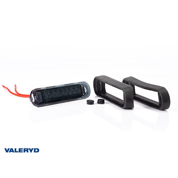 VALERYD LED Positionsljus Valeryd Arctic Night 120,4x15,7mm röd 12–36V DC, inkl. 150mm K