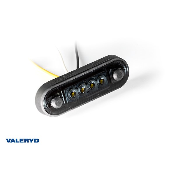 VALERYD LED Positionsljus Valeryd Arctic Night 84,2x27,7x12,8mm Vit/Gul 12–36V, inkl.150