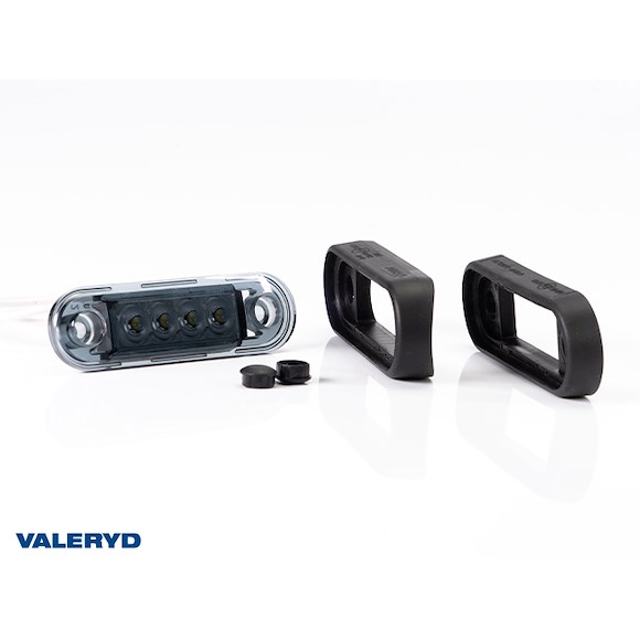 VALERYD LED Positionsljus Valeryd Arctic Night 84,2x27,7x12,8mm vit 12–36V, inkl. 150mm 