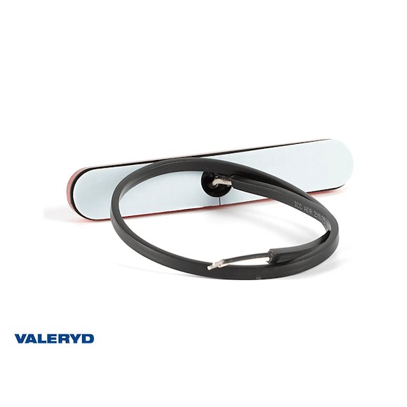 VALERYD LED Positionsljus Valeryd Röd med reflex 12-36V 0,5m kabel självhäftande