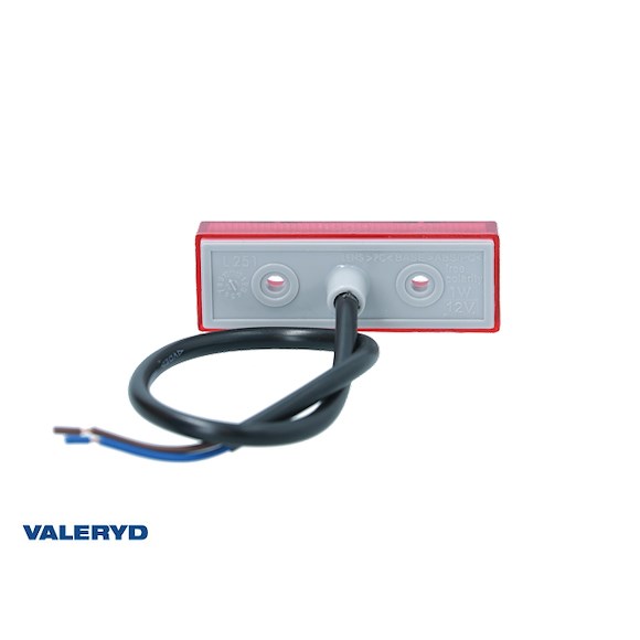 VALERYD LED Positionsljus/Breddmarkeringslykta Röd Jokon 70x25x12mm