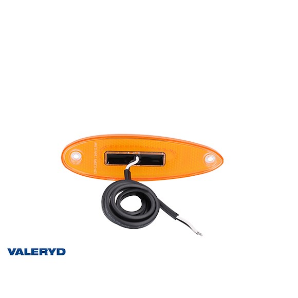 VALERYD LED Sidomarkeringsljus Valeryd 129x38x11,4mm 12-36V gul inkl. 1m Kabel