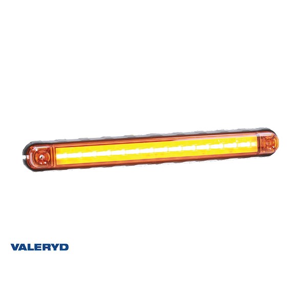 VALERYD LED Sidomarkeringsljus Valeryd 241,5x27,5x22,8mm gul 12-30V inkl. 150mm kabel