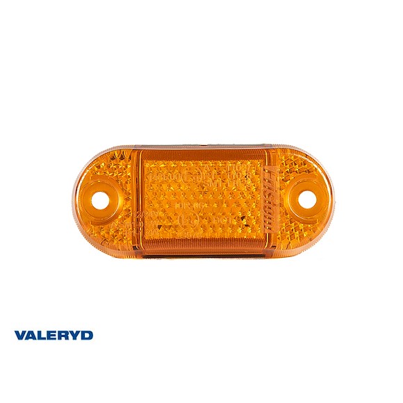 VALERYD LED Sidomarkeringsljus Valeryd 65x28x18mm gul 12–36V, inkl. 150mm Kabel