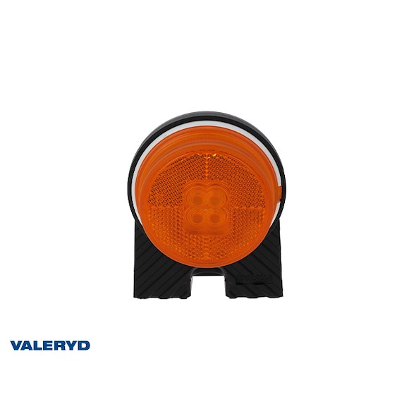 VALERYD LED Sidomarkeringsljus Valeryd Ø85x111x32mm Gul 12-30V inkl. Kabel