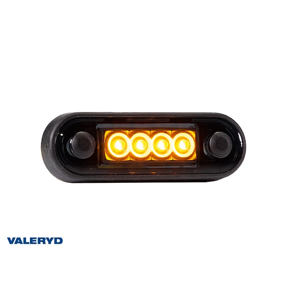 VALERYD LED Sidomarkeringsljus Valeryd Arctic Night 84,2x27,7x12,8mm Gul 12-36V inkl. 15