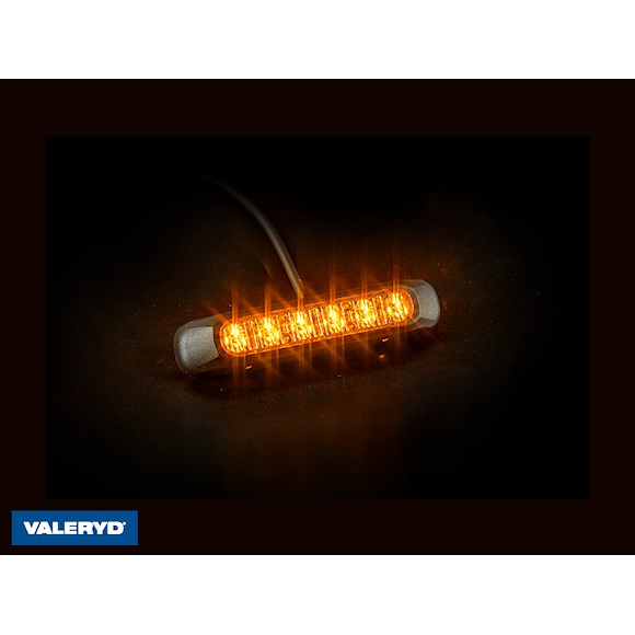 VALERYD LED Varningsljus Valeryd Arctic Night 132,2x28,2x28 mm gul 1 m kabel