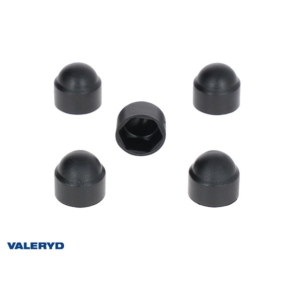 VALERYD Mutterskydd 13mm M8 nyckelgrepp svart (5-pack)