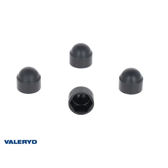 VALERYD Mutterskydd 17mm M10 nyckelgrepp svart (4-pack)