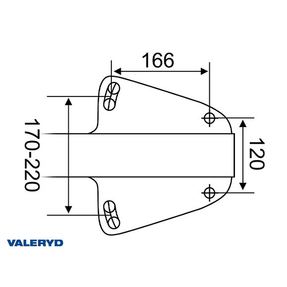 VALERYD Påskjutare AL-KO 161 S 950-1600 kg