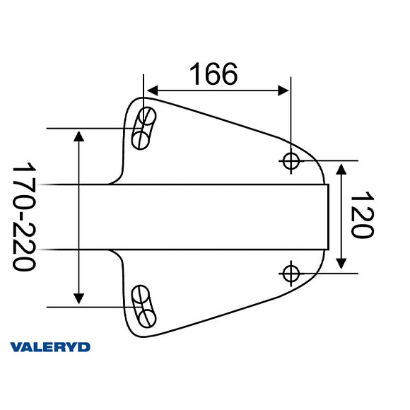 VALERYD Påskjutare Al-ko 251G utf. C, 1.500-3.000 kg