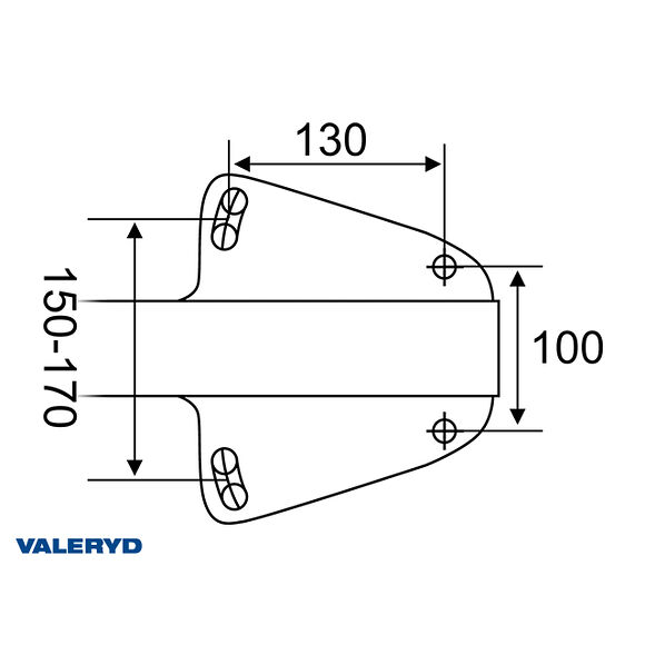 VALERYD Påskjutare AL-KO 90 S/3 700-1000kg
