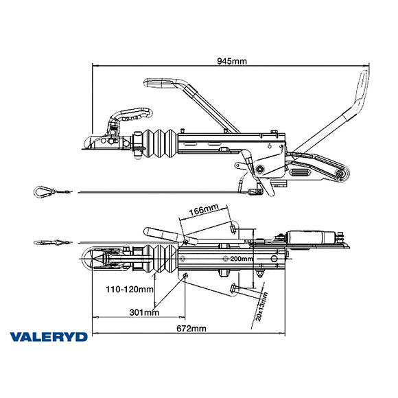 VALERYD Påskjutare Knott KF27 1400-2700kg