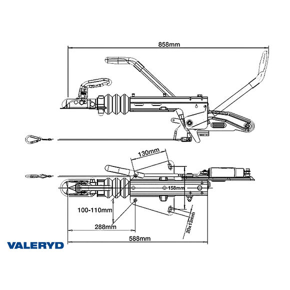 VALERYD Påskjutare Knott KFL12 750-1300kg