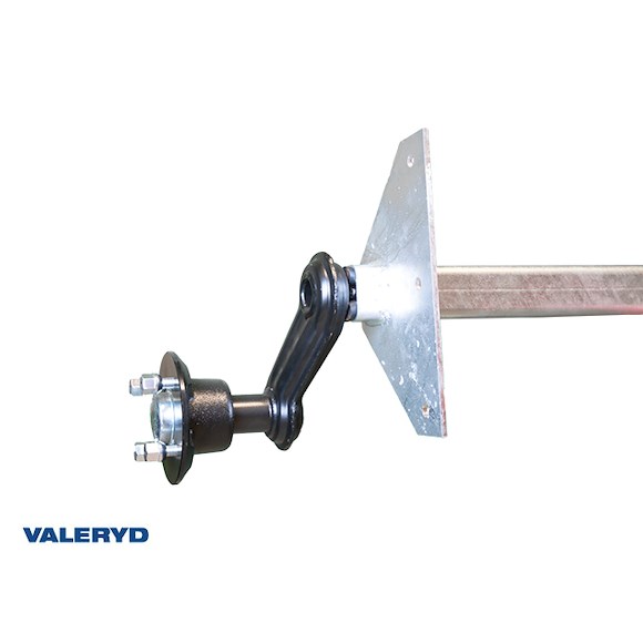 VALERYD Släpvagnsaxel Obromsad 750 Kg 1320/1790 4x100