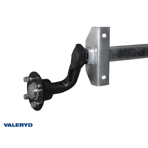 VALERYD Släpvagnsaxel Obromsad 750 Kg 952/1470 4x100