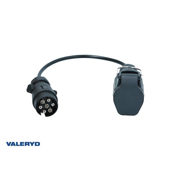 VALERYD Släpvagnskabel adapter 7-13 pol. 0,5m
