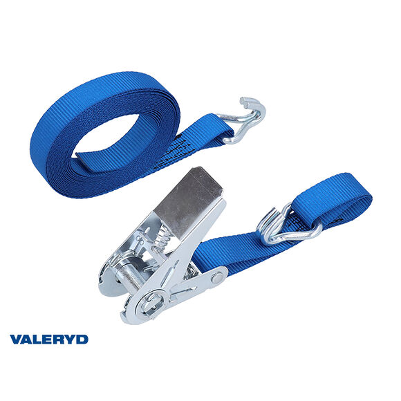 VALERYD Spännbandsset 25mm med dubbla J-krokar