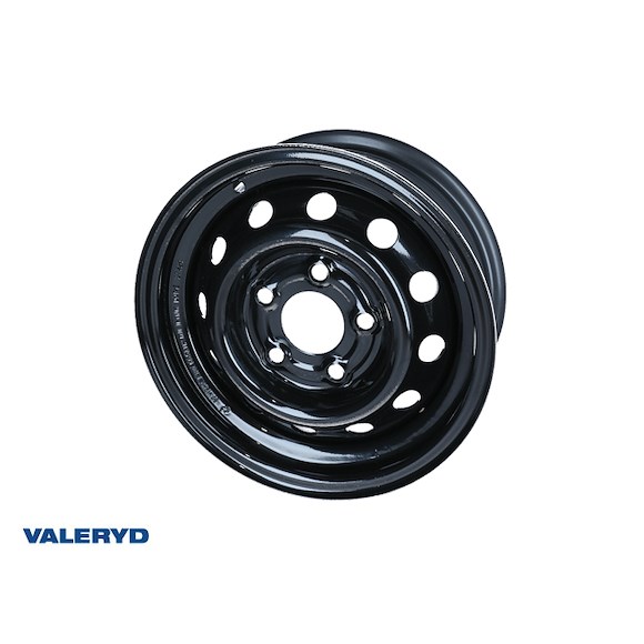 VALERYD Stålfälg 5x13, 5x112, ET33, 680Kg svart