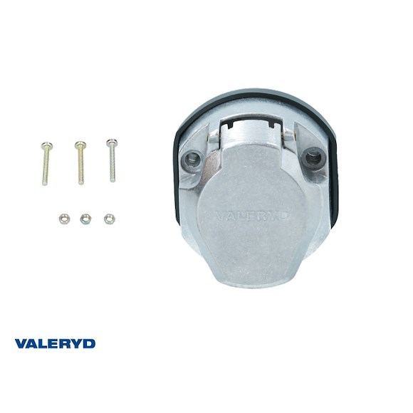 VALERYD Stickdosa 13-polig till släpvagn, Aluminium