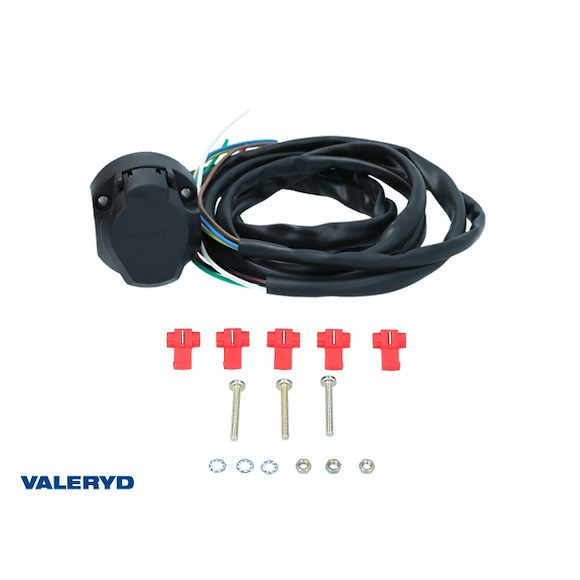 VALERYD Stickdosa 7-pol. med kabel 1,5 m