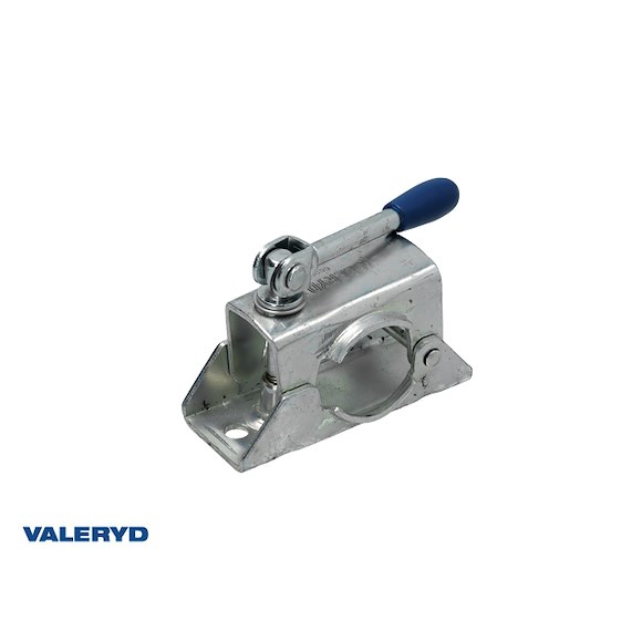 VALERYD Stödhjulsklämma Ø48mm Standard med vikbar vev Plåt cc 105mm