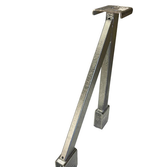   Vinschstativ, höjd 560 mm för profil 40x 60/70/80/100, fzv platta 130x140, borra