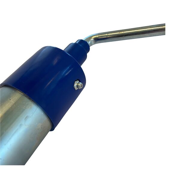 VALERYD Automatstödhjul Ø60mm rund, stålfälg, Fullgummihjul 200x60mm Belastning 500kg. F