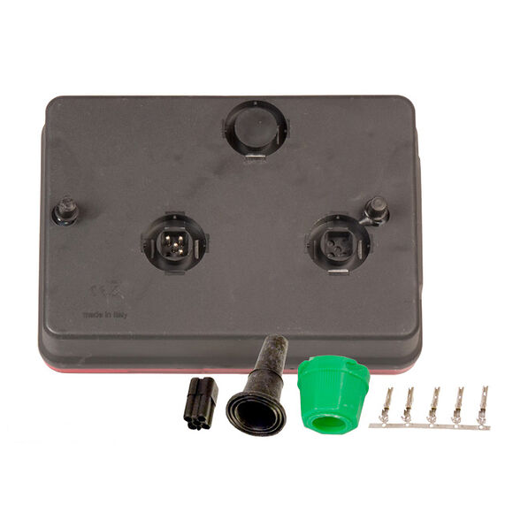 VALERYD Baklampa Ajba Hö 190x135x50 med skyltbelysning. Bajonettanslutning