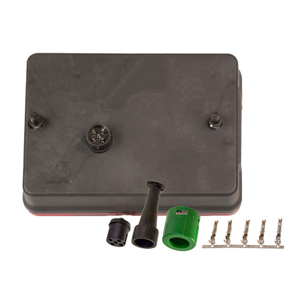 VALERYD Baklampa Ajba Hö 119x135x50 med skyltbelysning och backljus.Bajonettanslutning